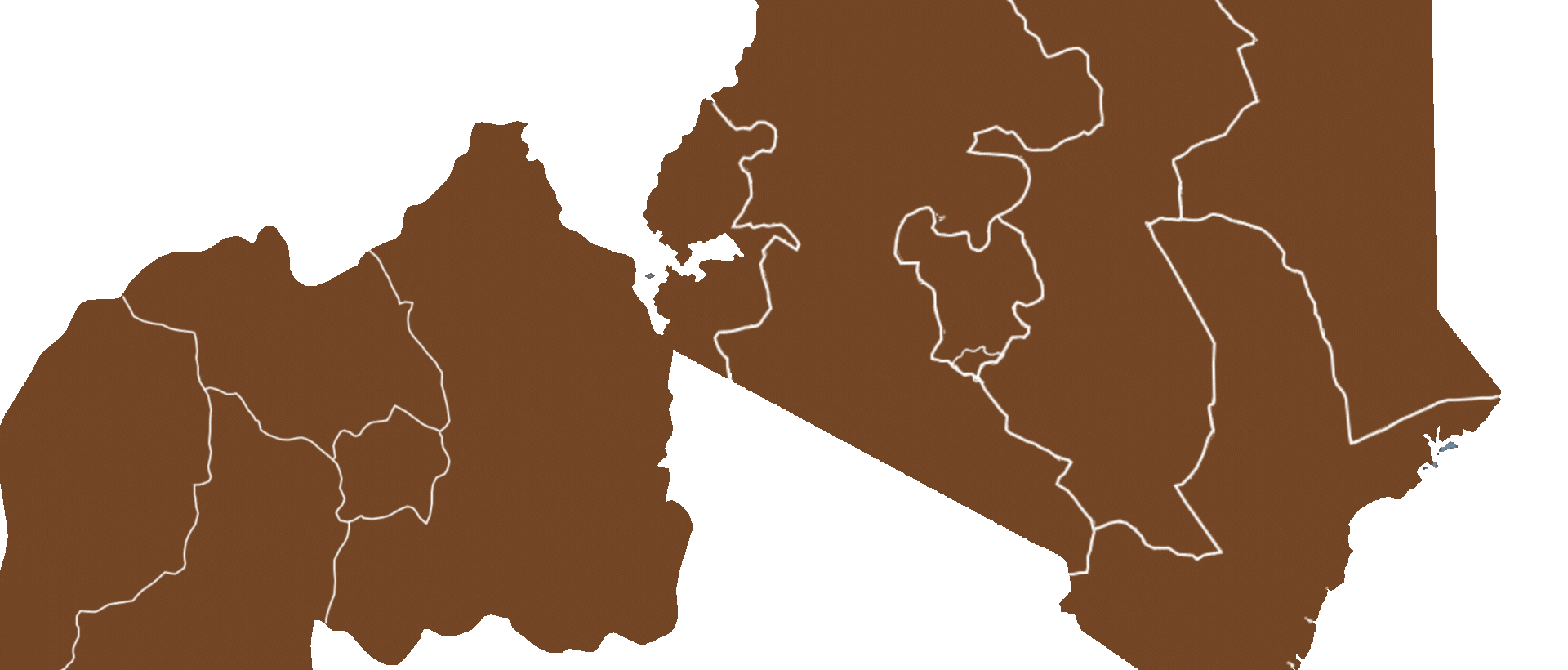 12 Days Rwanda & Kenya: Gorillas and  Wildlife  Safari Map 