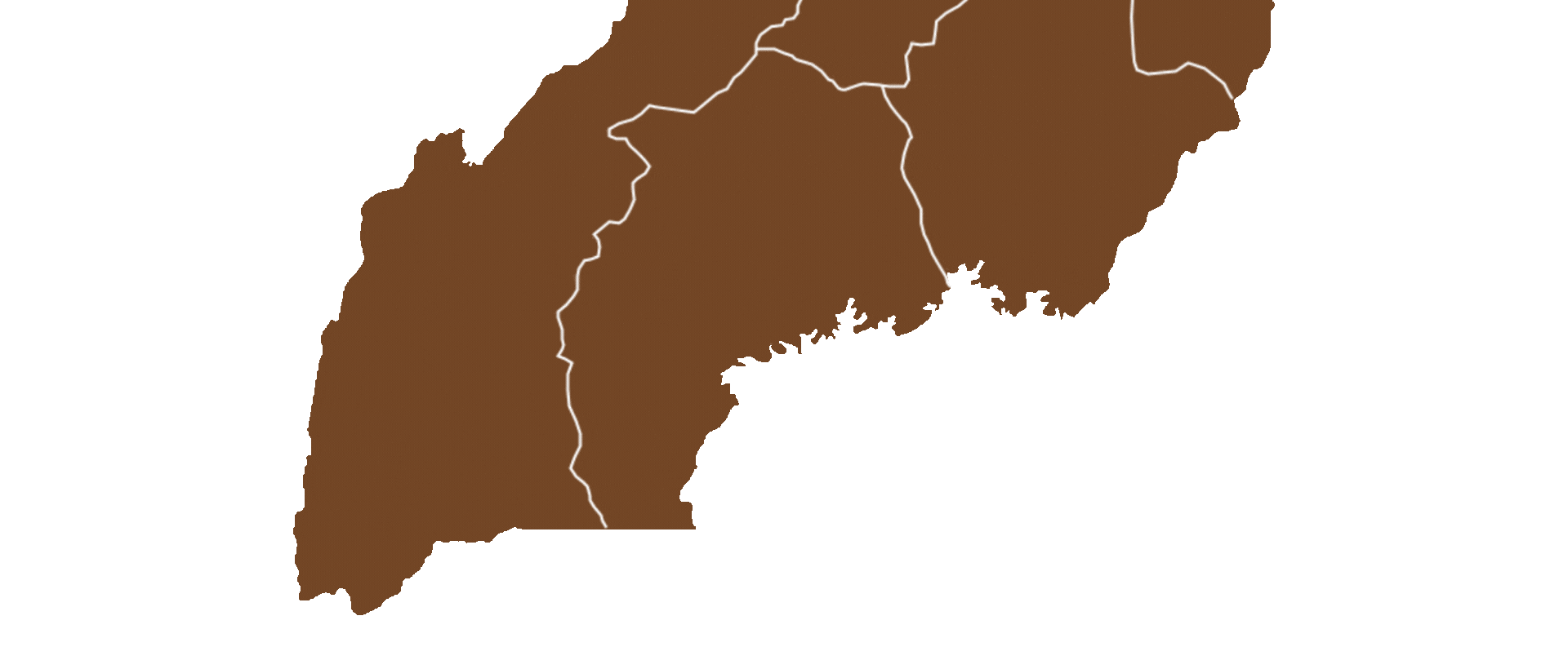 3 Days Gorilla Safari Flying Map