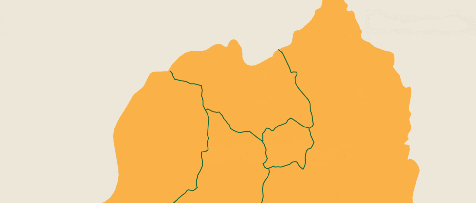 3 Days Helicopter Mountain Gorilla Trekking Safari in Rwanda Map