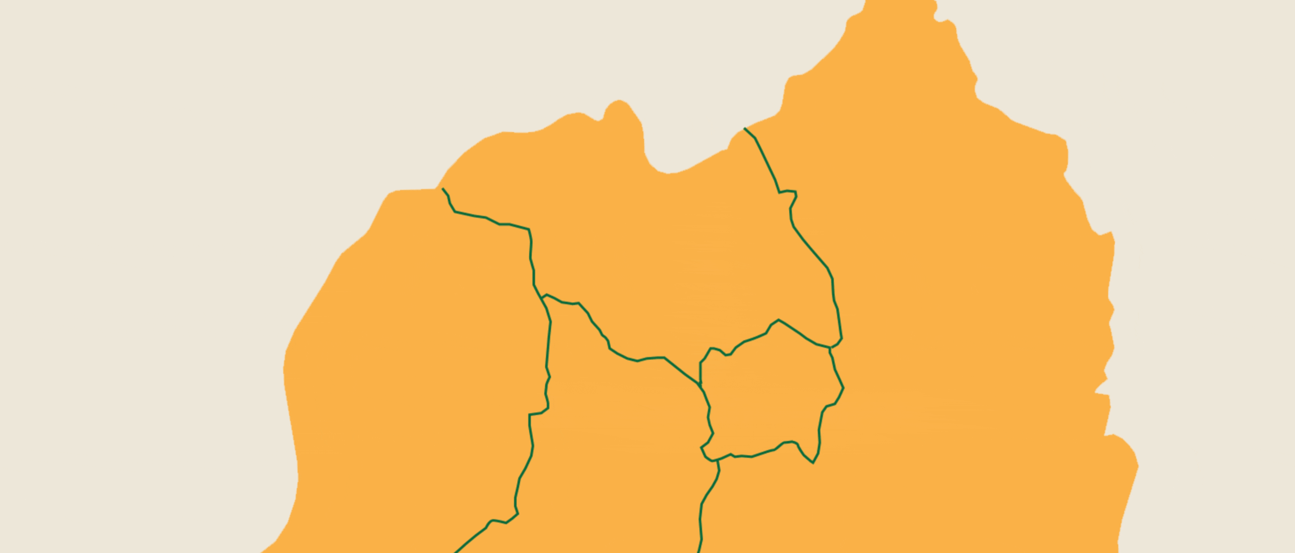 4 Days Rwanda Gorilla Trekking Safari by Helicopter Map