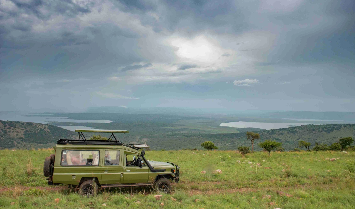 6 Days Rwanda Akagera Wildlife & Volcanoes Gorilla Trek GameDrive