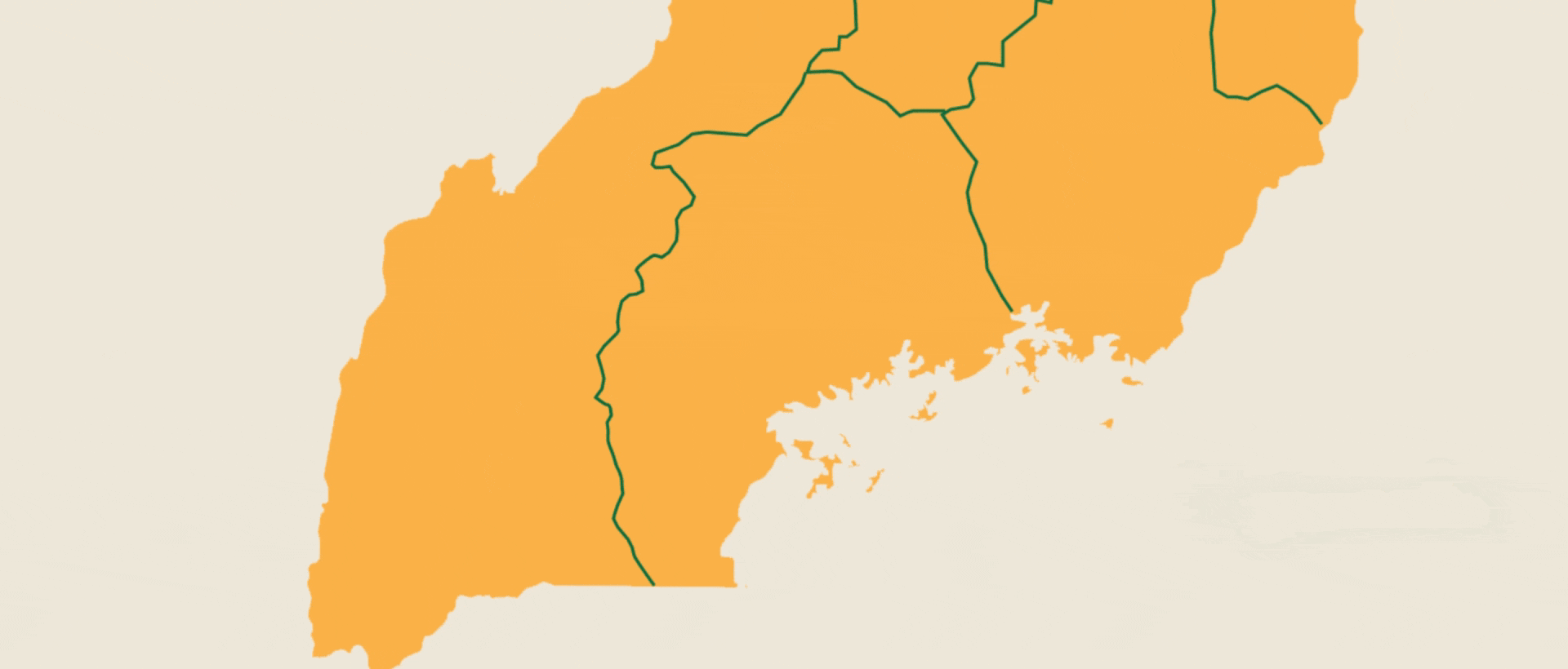 6 Days Uganda’s Primate Safari – 2026 Map