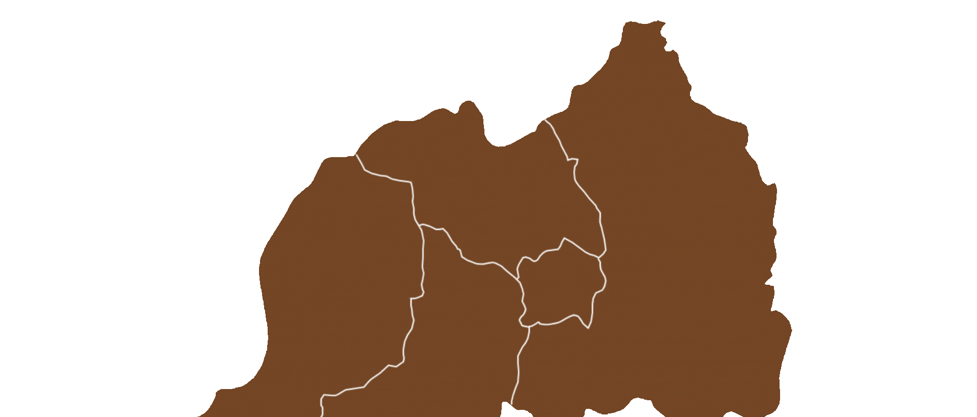 7 Days Rwanda Highlights Safari Map 