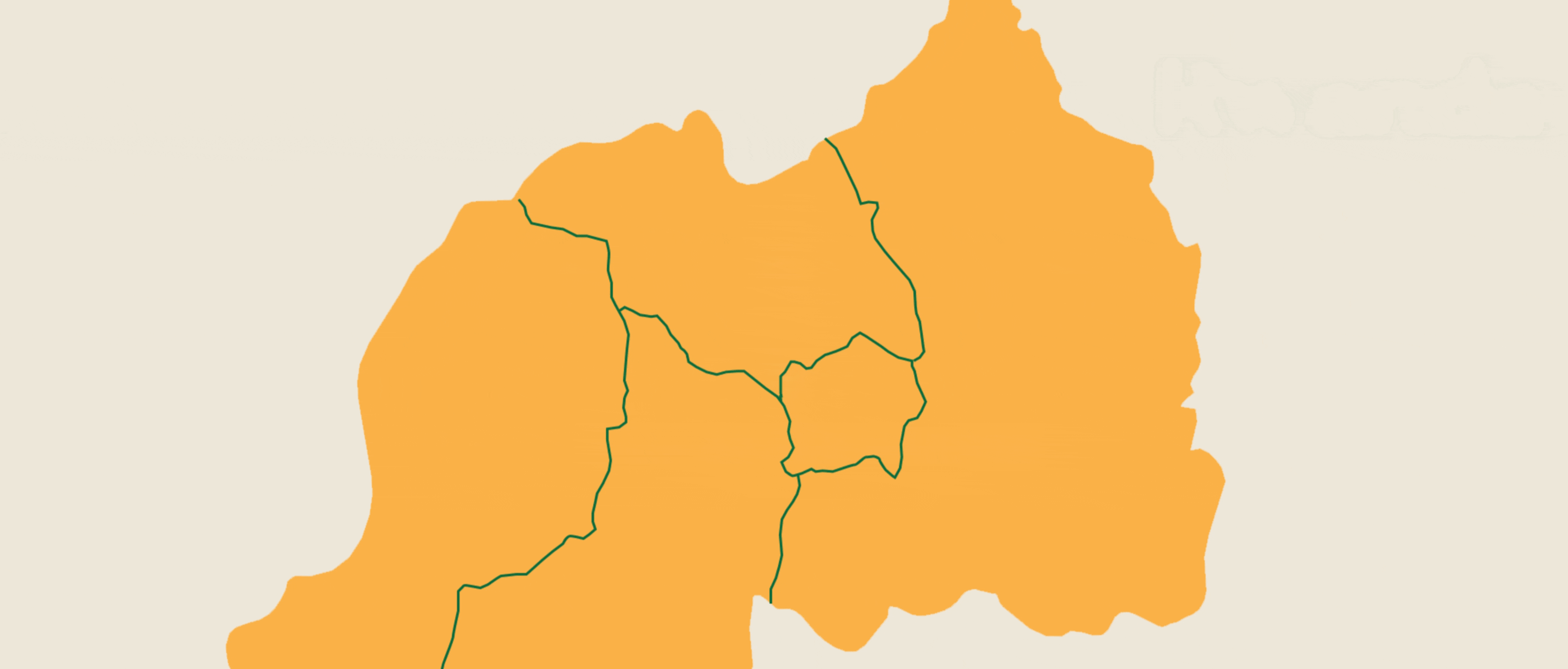 7 Days Rwanda Primate & Wildlife Safari Map