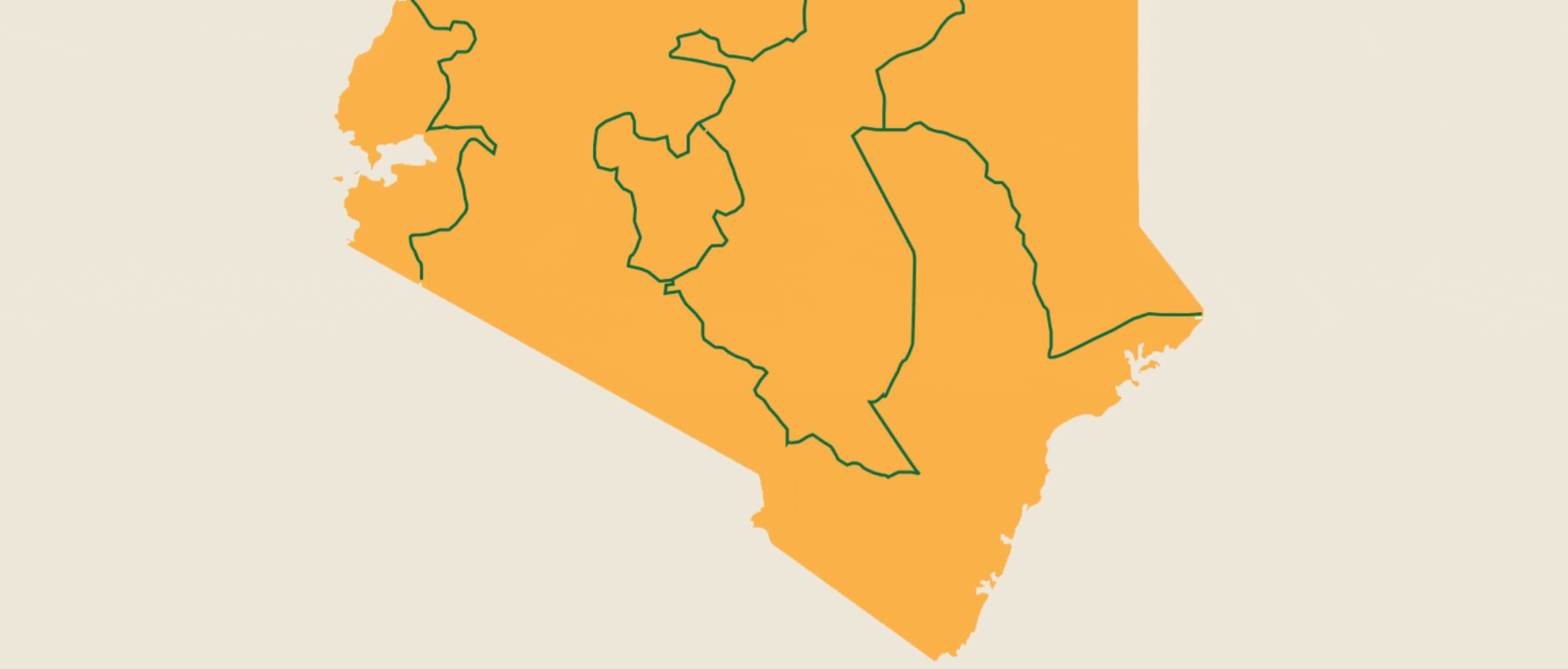 8 Days Kenyan Safari Splendor Map