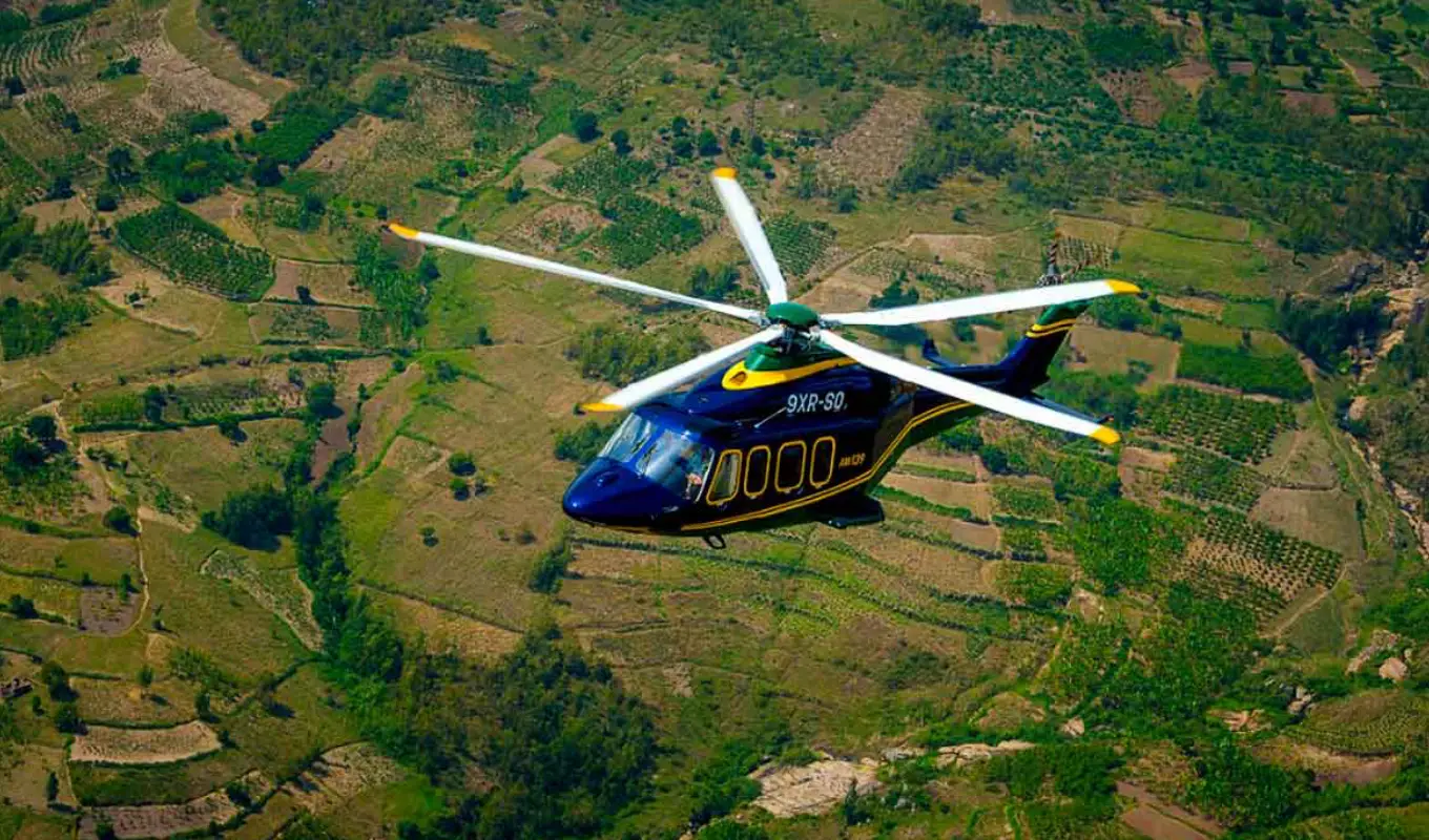 8 Days Rwanda Primate & Scenic Safari by Helicopter WildLife