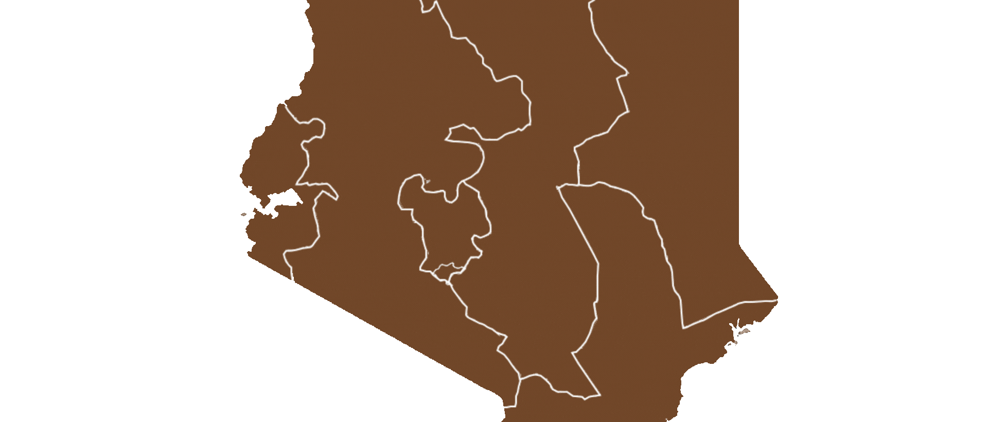 9 Days Kenya Premier Safari Journey Map