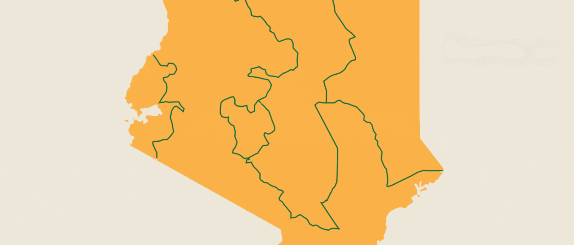 9 Days Kenya Savanna Explorer Fly-in Luxury Safari Map