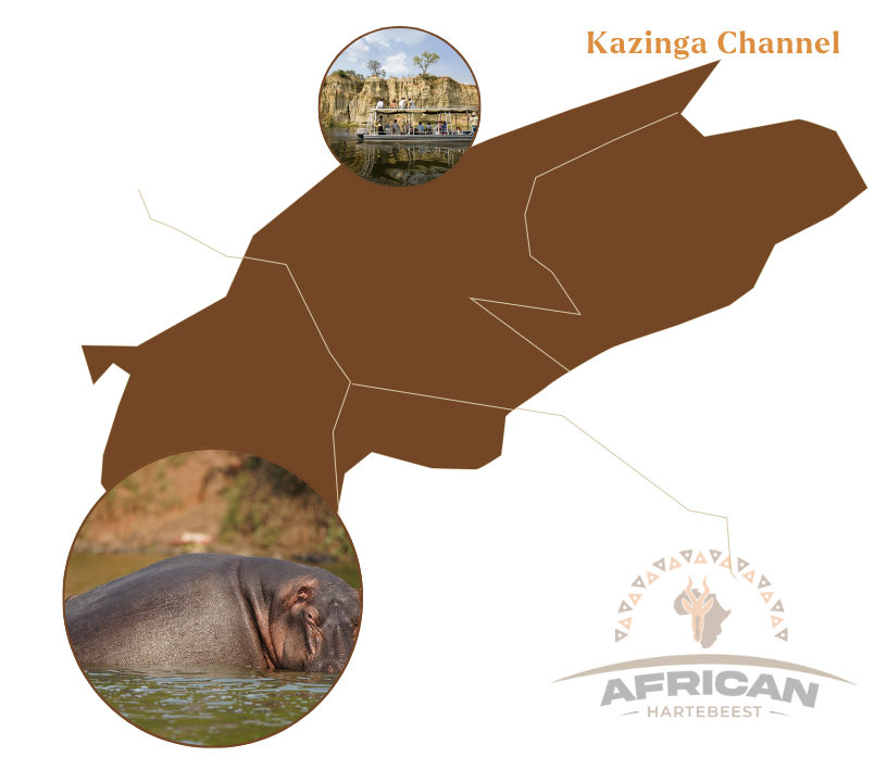 Kazinga Channel Map
