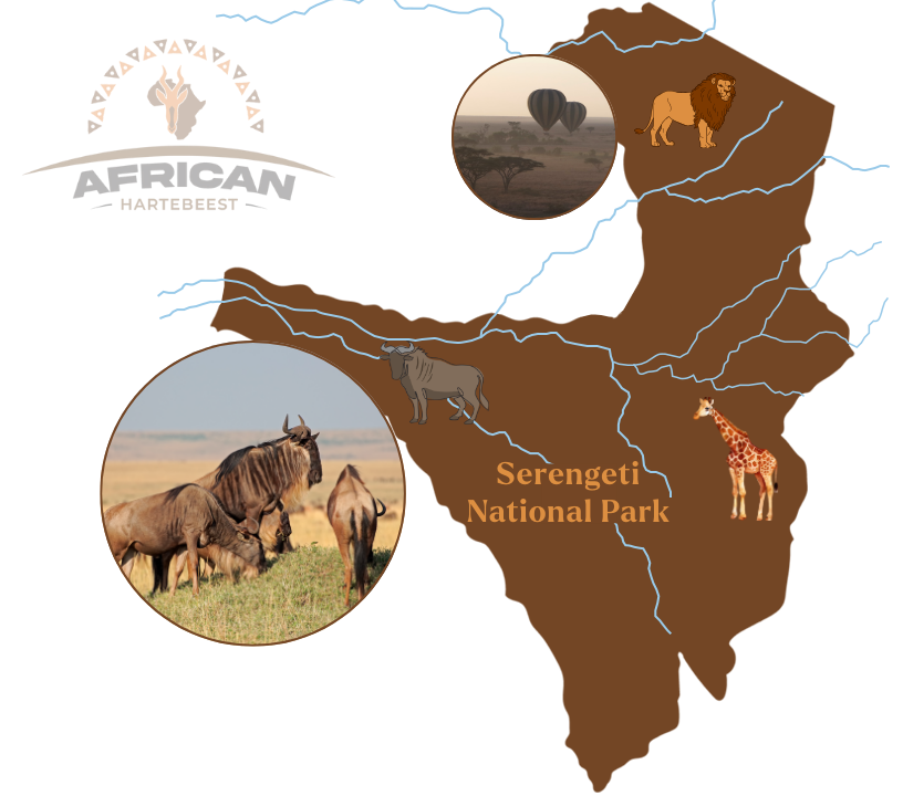 Serengeti National Park Map