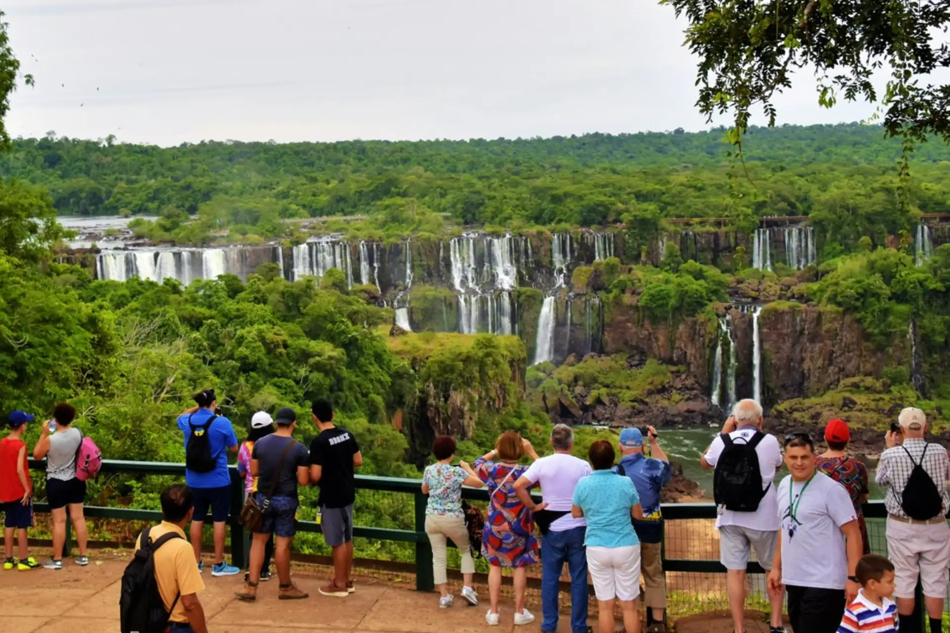 Uganda Waterfall View